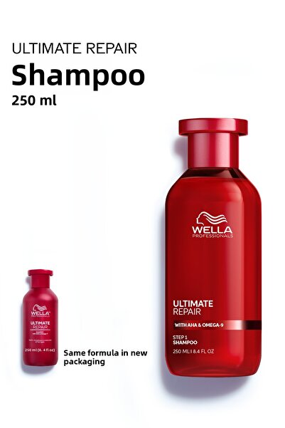 Wella Professionals شامبو ألتيميت ريبير الذي لا يزيد وزن الشعر، للشعر التالف،...