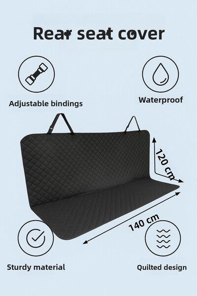 HASBY Husă de protecție pentru scaun auto pentru mașină, pisică, câine, pernă...