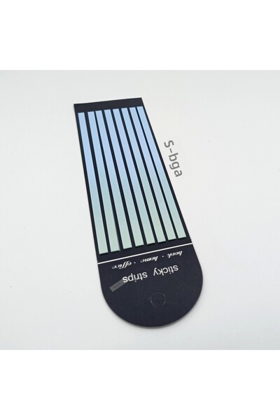 sibga tasarım Premium Marbled Colored Long Strip Transparent Post-It Note Post-It Note Post It. Bookmark 160 Sheets