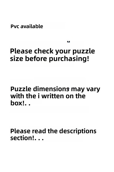 asel sanat 60X85 Puzzle Frame Poster Frame Formula Frame before Buying Measure Your Puzzle