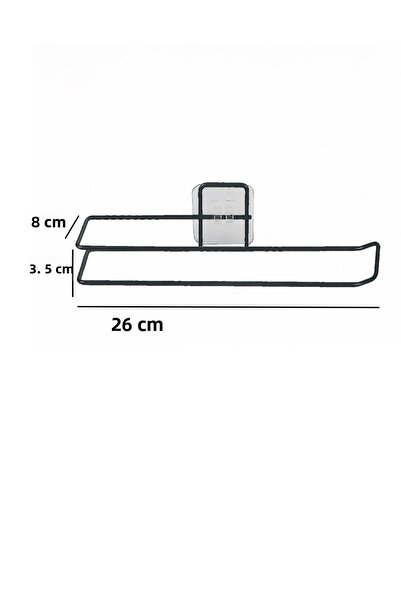 EVSTYLE Paper Towel Holder - Black