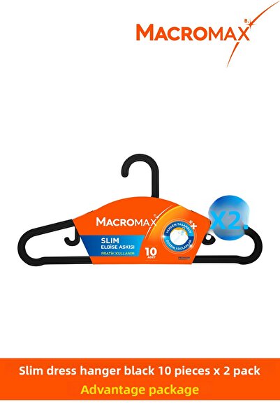 MACRO MAX Slim hanger 10x2 - 20 pieces