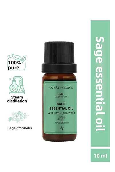 Bade Natural 100% Pure Sage Essential Oil - 10 ml