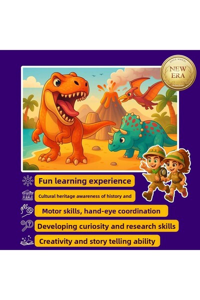 Arkerobox Dinosaur Park New Era Educational Excavation Kit
