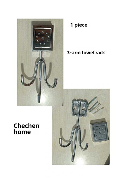 ÇEÇEN HOME (1 Τεμάχιο) Κρεμάστρα για πετσέτες μπάνιου Κρεμάστρα μπάνιου (14 εκ.)