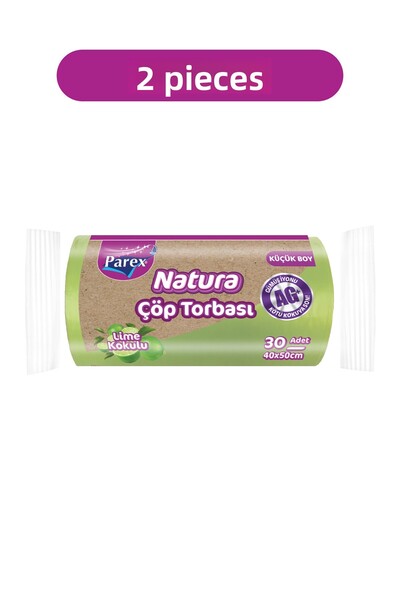 Parex Natura Garbage Bag Small Size 30 Pieces 40 X 50 cm Double Pack
