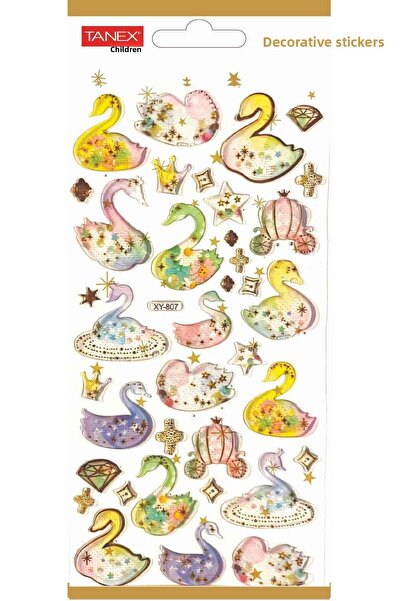 Tanex Decorative Sticker-9 Puffy Label Tnx-5008