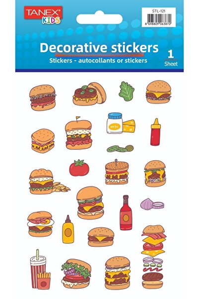Tanex ملصق همبرغر لاصق STL-121