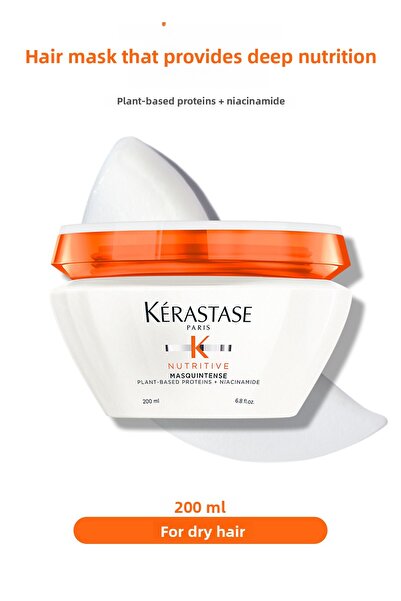 Kerastase قناع تغذية عميقة للشعر الرقيق والمتوسط 200 مل....