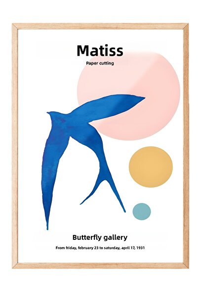 Zestia Tablou înrămat pe lemn, Figurina Pasăre Zburătoare – Galeria Matisse, ...