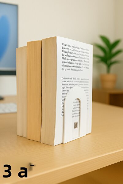 3art Metal Metal Book Holder Set of 2 – Non-Slip Desktop Book Support – Decor...