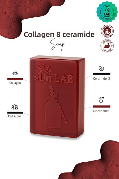 sun lab beauty care solution صابون لشد البشرة وترطيبها بالكولاجين والسيراميد ...