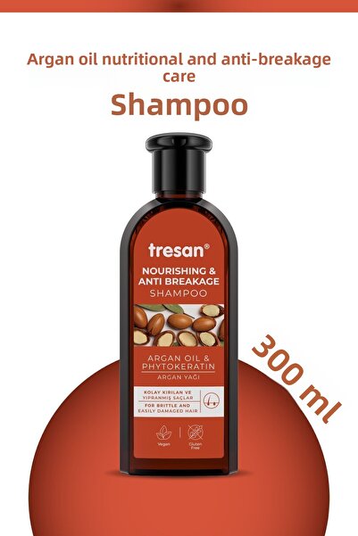 ODN Argan Oil Nourishing and Anti-Breakage Care Shampoo 300 ml