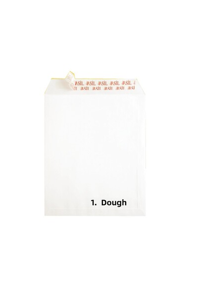 ASİL DOĞAN Φάκελος τσάντας (250 λίτρα) Επιπλέον σιλικόνη 30x40 110 GR Λευκό