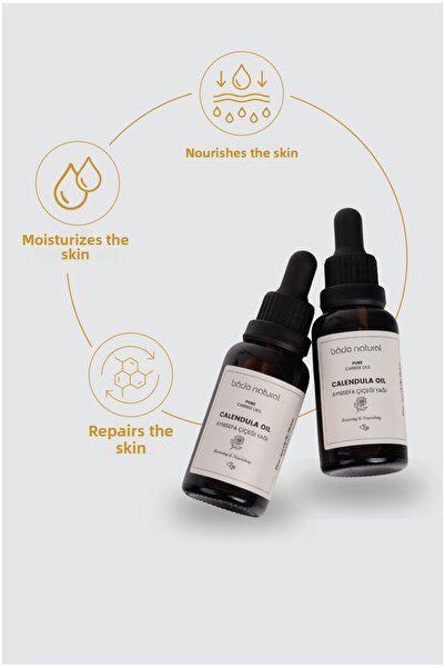 Bade Natural 100% Pure Calendula Oil - 30 ml
