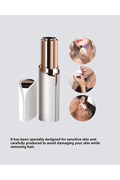 PONNA Portable Facial and Eyebrow Epilator – Painless Hair Removal