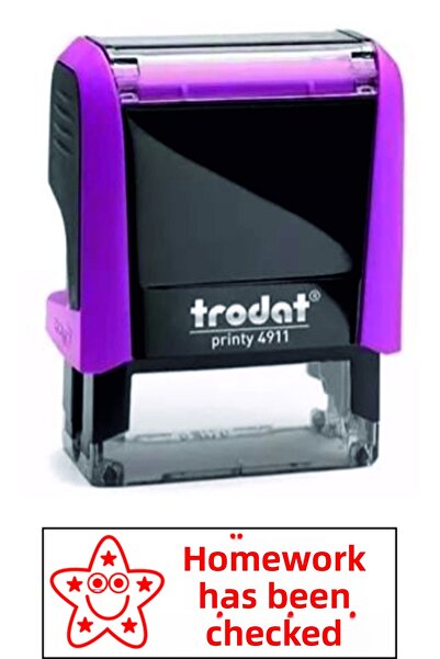 Trodat - كاش المعلم - الواجبات المنزلية تم فحصها