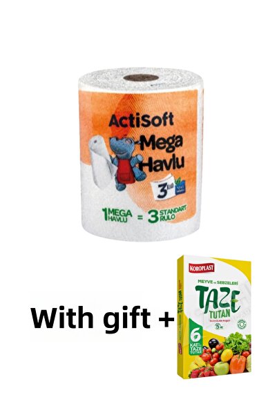 actisoft Mega Towel 1 Kg. 2-Ply (Approximately 8 Rolls of Paper Towels)