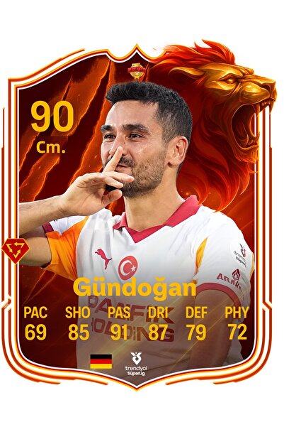 BERKANTTP بطاقة فوتبول بتصميم خاص للموسم الجديد من إيلكاي غوندوغان