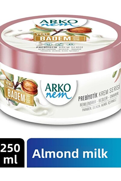 ARKO Prebiotic Moisture Cream 250 ml Almond Milk - Face Cream8690506507367