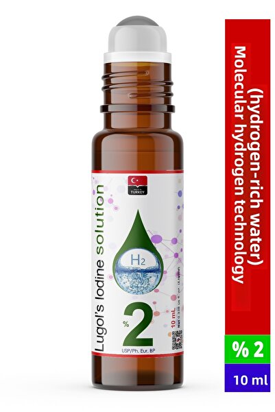 Dolar Kimya محلول لوجول 2% |   10 مل |   زجاجة بقطارة دوارة (درجة صيدلانية لو...