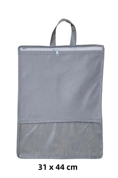 Bayev 4 Pieces Fabric Shoe Storage Bag - Suitcase Organizer Shoe Bag with Transparent Window