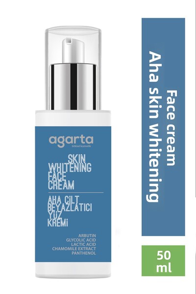 Agarta كريم تبييض البشرة الطبيعي ومضاد للعيوب 50 مل