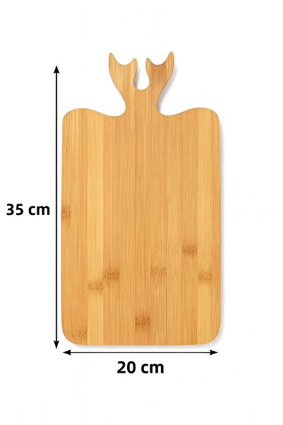 Single Wooden deer model presentation cutting board