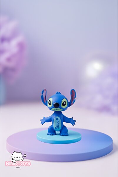 NinoToys لعبة شخصية ستيتش اللطيفة باللون الأزرق