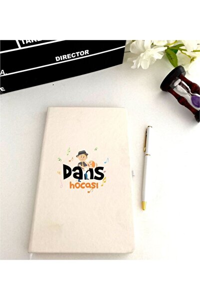 LİNOVERA Dance Hocası Printed Notebook Pen Set