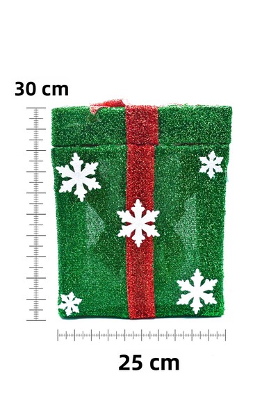 Waldern Premium Collection Μουσικό Κουτί Δώρου Άγιου Βασίλη Χριστουγεννιάτικο Διακοσμητικό Στολίδι