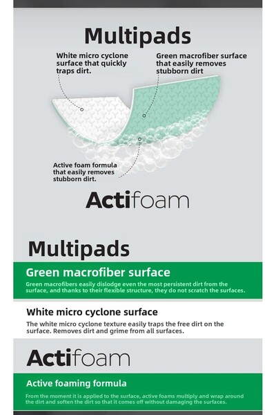 Sleepy منشفة إزالة الترسبات الكلسية سهلة التنظيف 30 قطعة + منشفة إزالة الدهون 30 قطعة