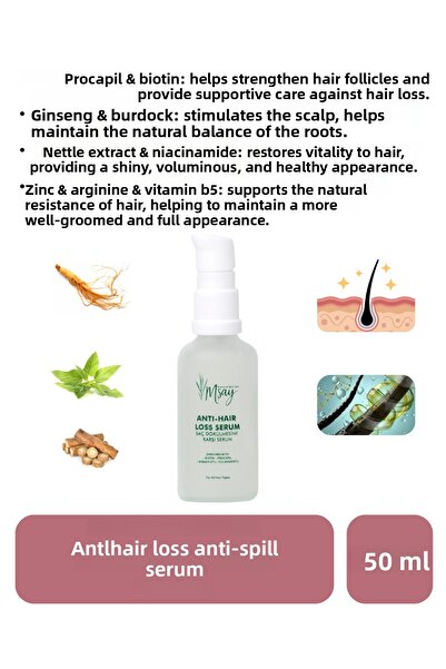 MSAY PREMIUM SKIN CARE سيروم مضاد لتساقط الشعر، مضاد للتساقط، يساعد على النمو...