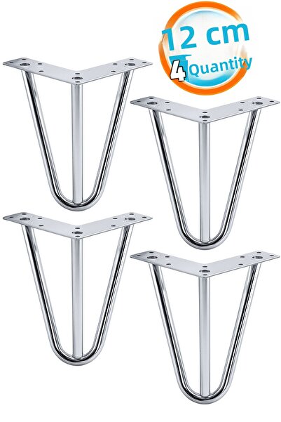 NZB 4 Pcs Furniture Leg Triangle Modern Design Sofa Coffee Table Desk Tv Unit...