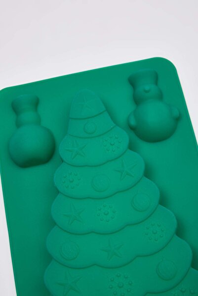 TRENDYOLMİLLA HOME Christmas Tree Themed Silicone Chocolate-Cake Mold Tphaw26Fk00000