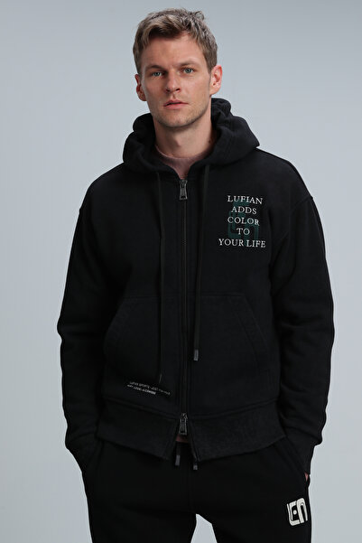 Lufian Victor Tracksuit Top Black