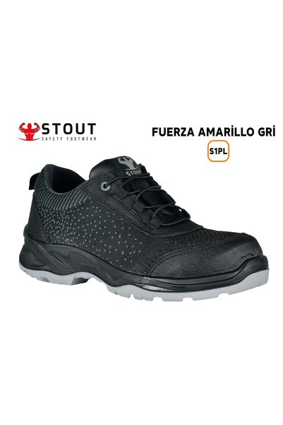 Stout İş Ayakkabısı Kompozit Burunlu DD 52 Fuerza Amarillo S1P GRİ