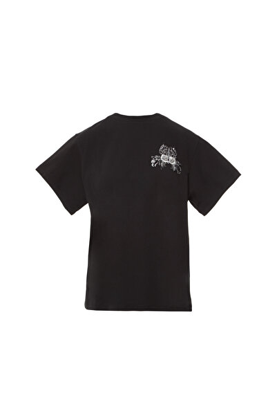 GIZIA SPORT Aplike Nakış Detaylı Basic Tshirt