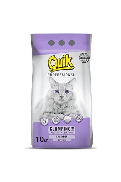 Quik Bentonit 10 Lt İnce TEKLİ (Lavanta Kokulu)