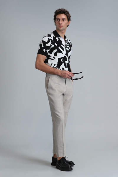 Lufian Lındon Smart Чоловіча поло-футболка Чорна