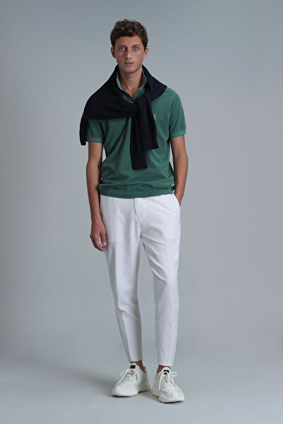 Lufian Vernon Smart Men's Polo T-Shirt Green