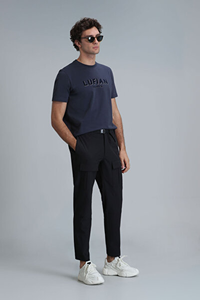 Lufian Gold Modern Grafik T- Shirt Antrasit