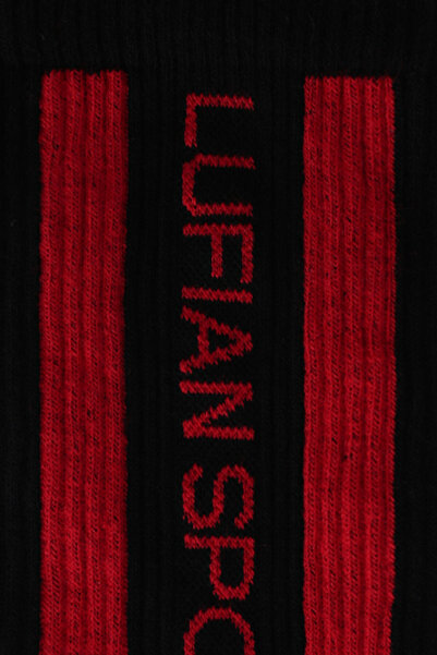 Lufian Ανδρικές κάλτσες Plato Μαύρες