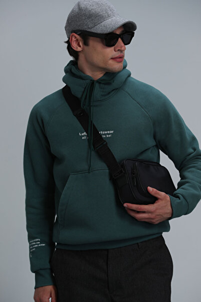 Lufian Luıs Erkek Sweatshirt Yeşil