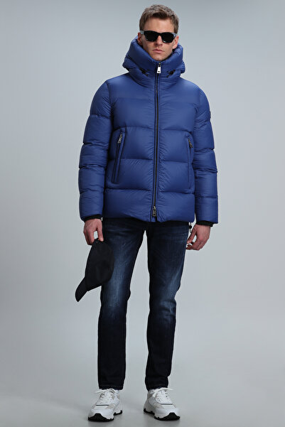 Lufian Tommy Kaz Tüyü Erkek Mont Saks