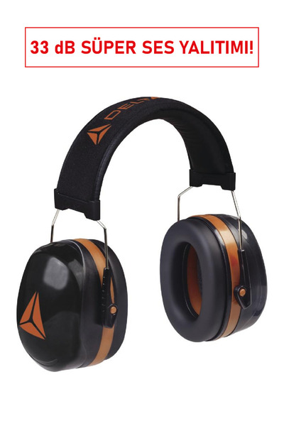 Delta Plus Magny Cours 33 dB Profesyonel Gürültü Önleyici Kulaklık, ABS Gövde, Ayarlanabilir Başbant