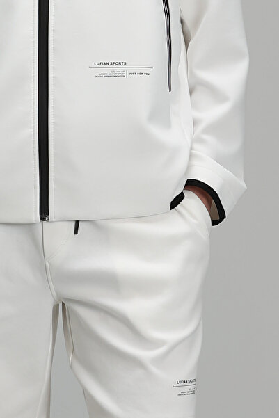 Lufian Off-white Art Tracksuit Top