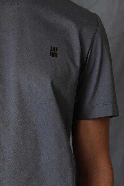 Lufian Aden Modern Graphic T-Shirt Nefti Green