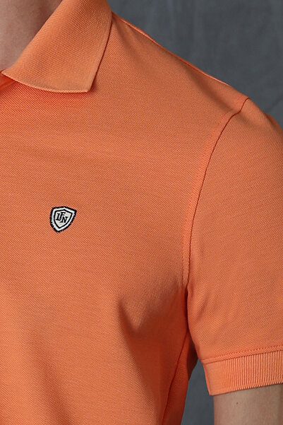 Lufian Laon Smart Erkek Polo Tişört Turuncu