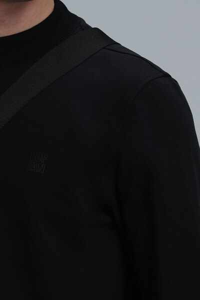 Lufian Randal Erkek Sweatshirt Siyah
